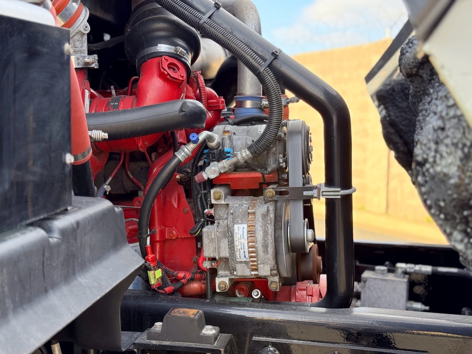 2018 CCC CNG 25 YD Pak-Mor Rear Loader Garbage Truck