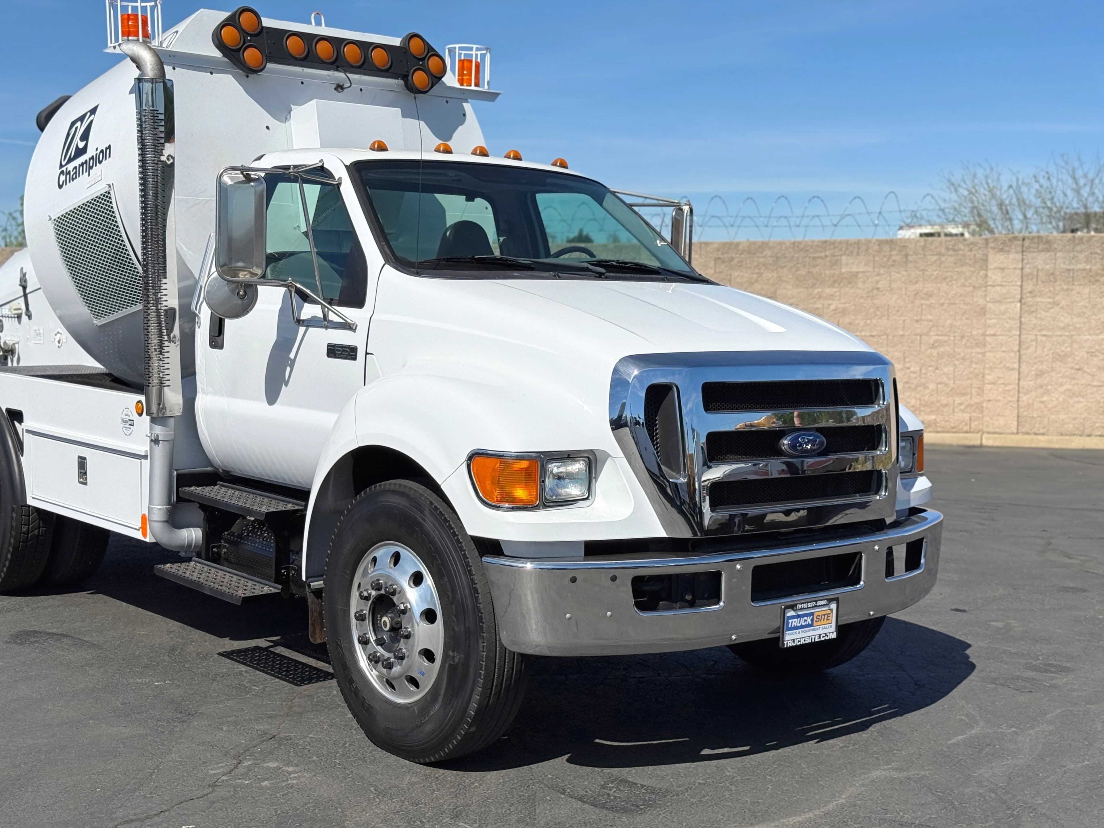 2008 Ford F650 OK Champion OKC S660 Power Rodder Truck