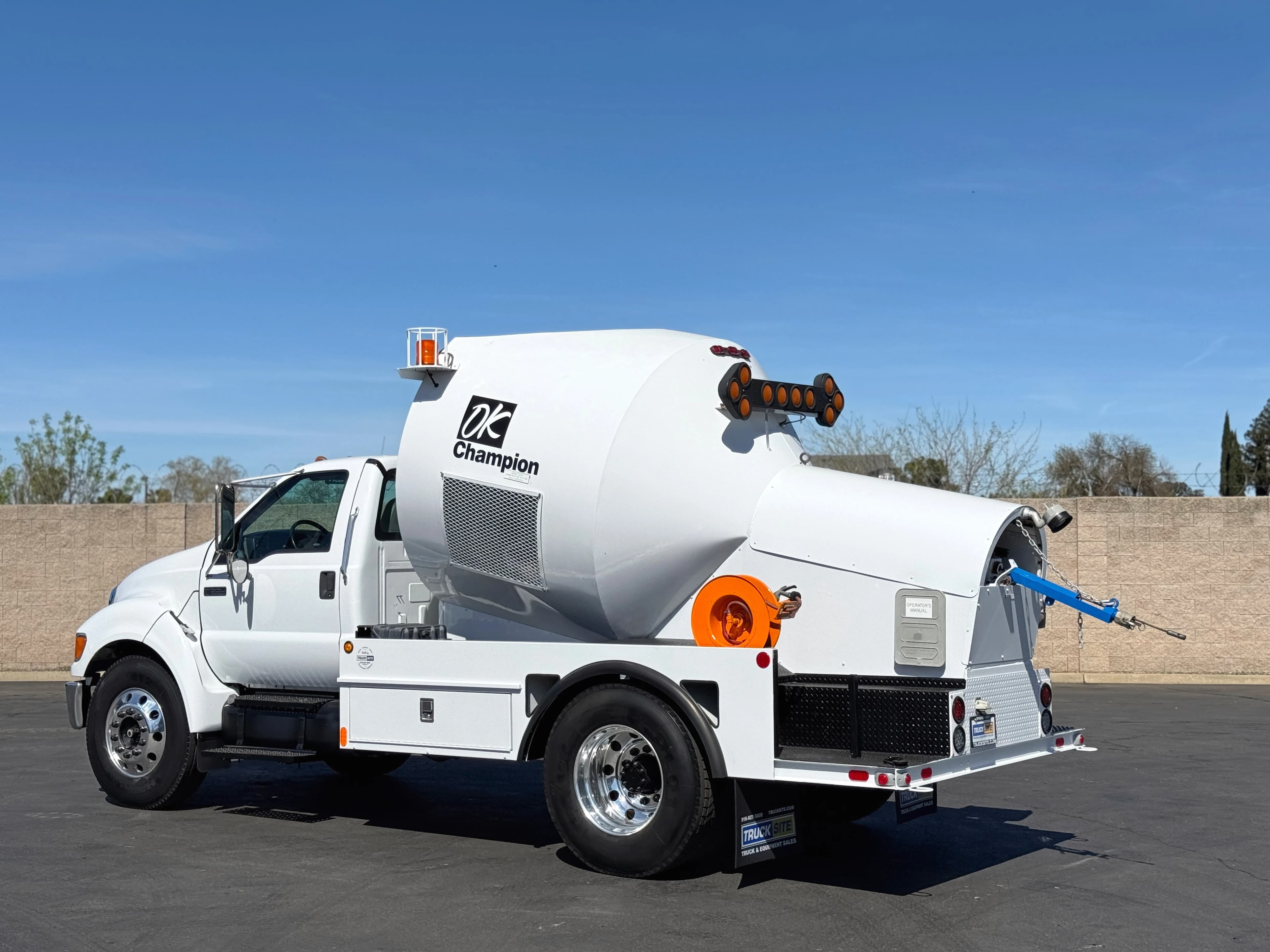 2008 Ford F650 OK Champion OKC S660 Power Rodder Truck