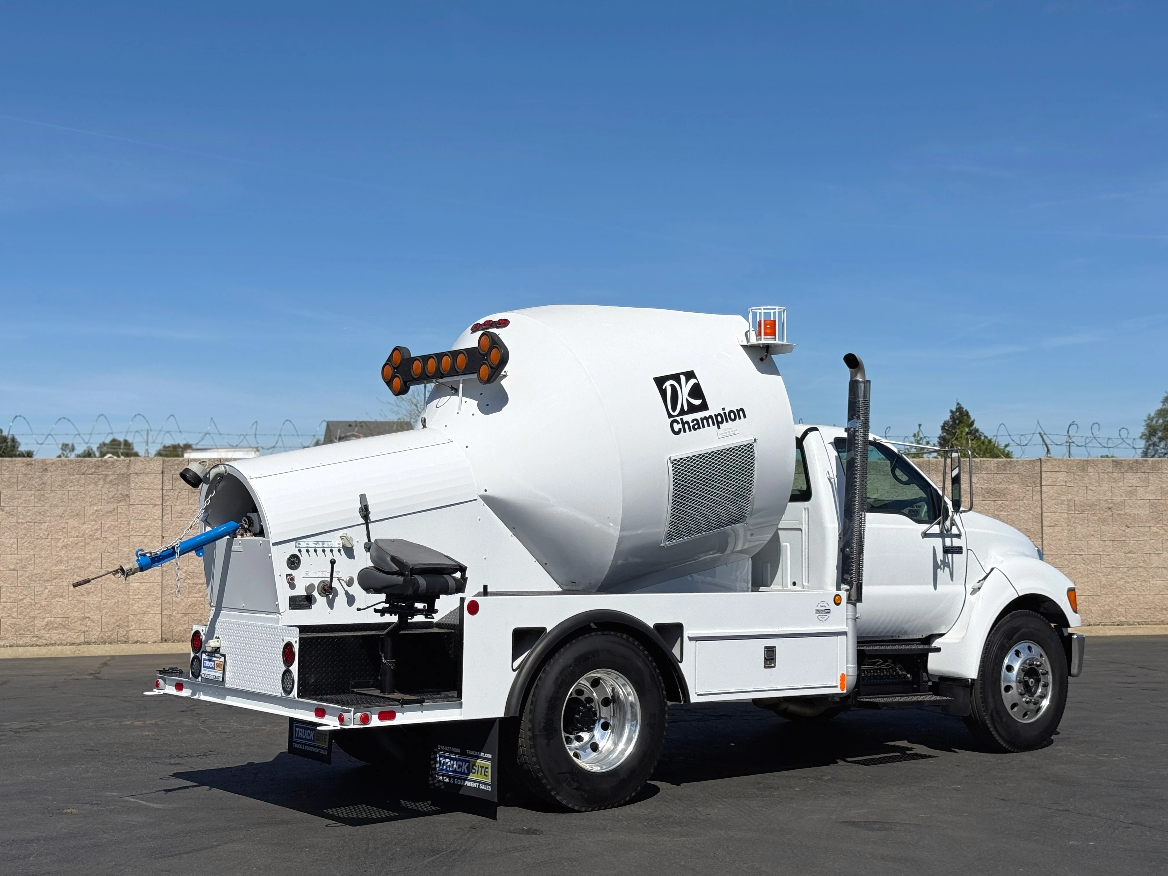 2008 Ford F650 OK Champion OKC S660 Power Rodder Truck