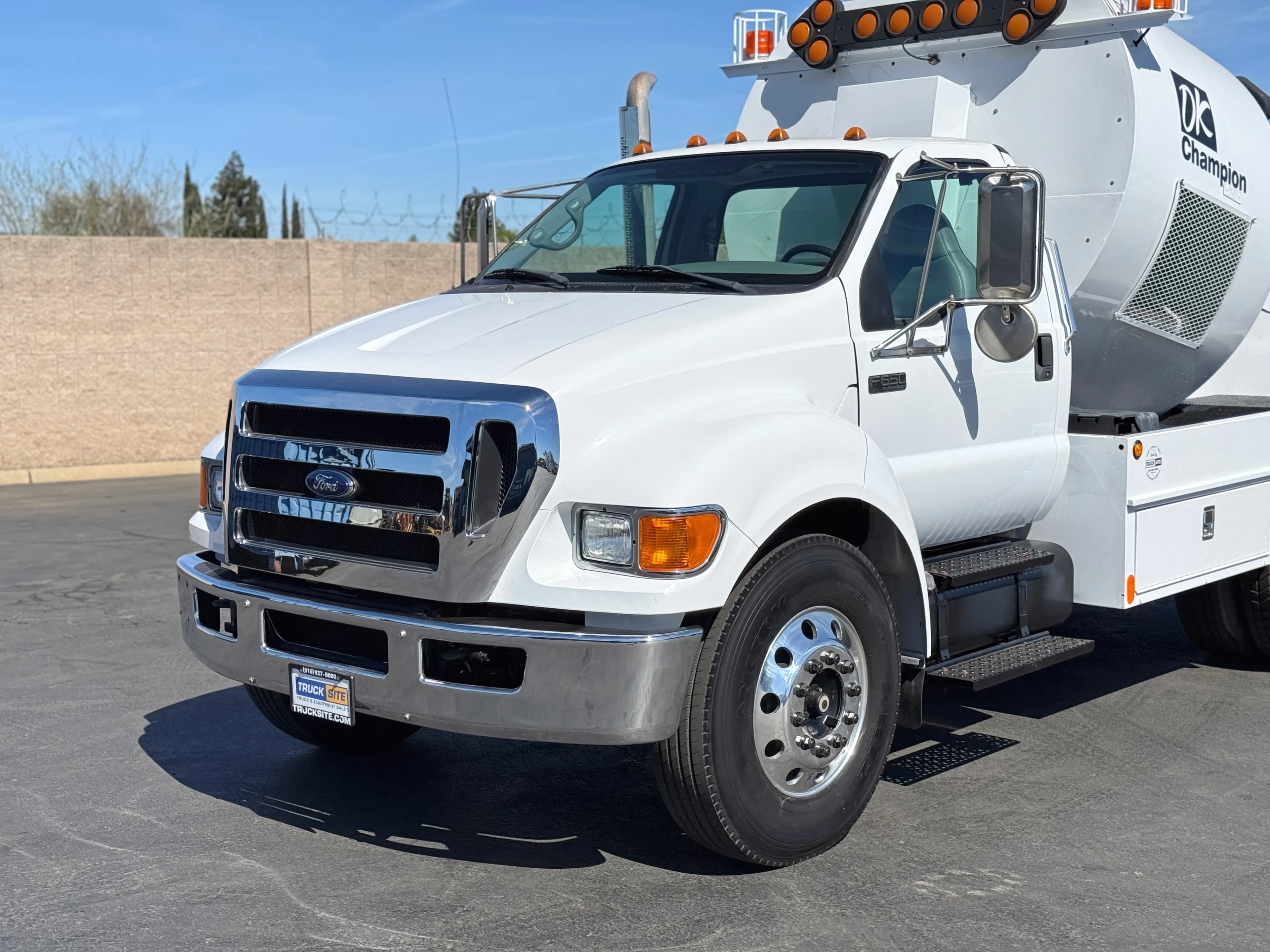 2008 Ford F650 OK Champion OKC S660 Power Rodder Truck