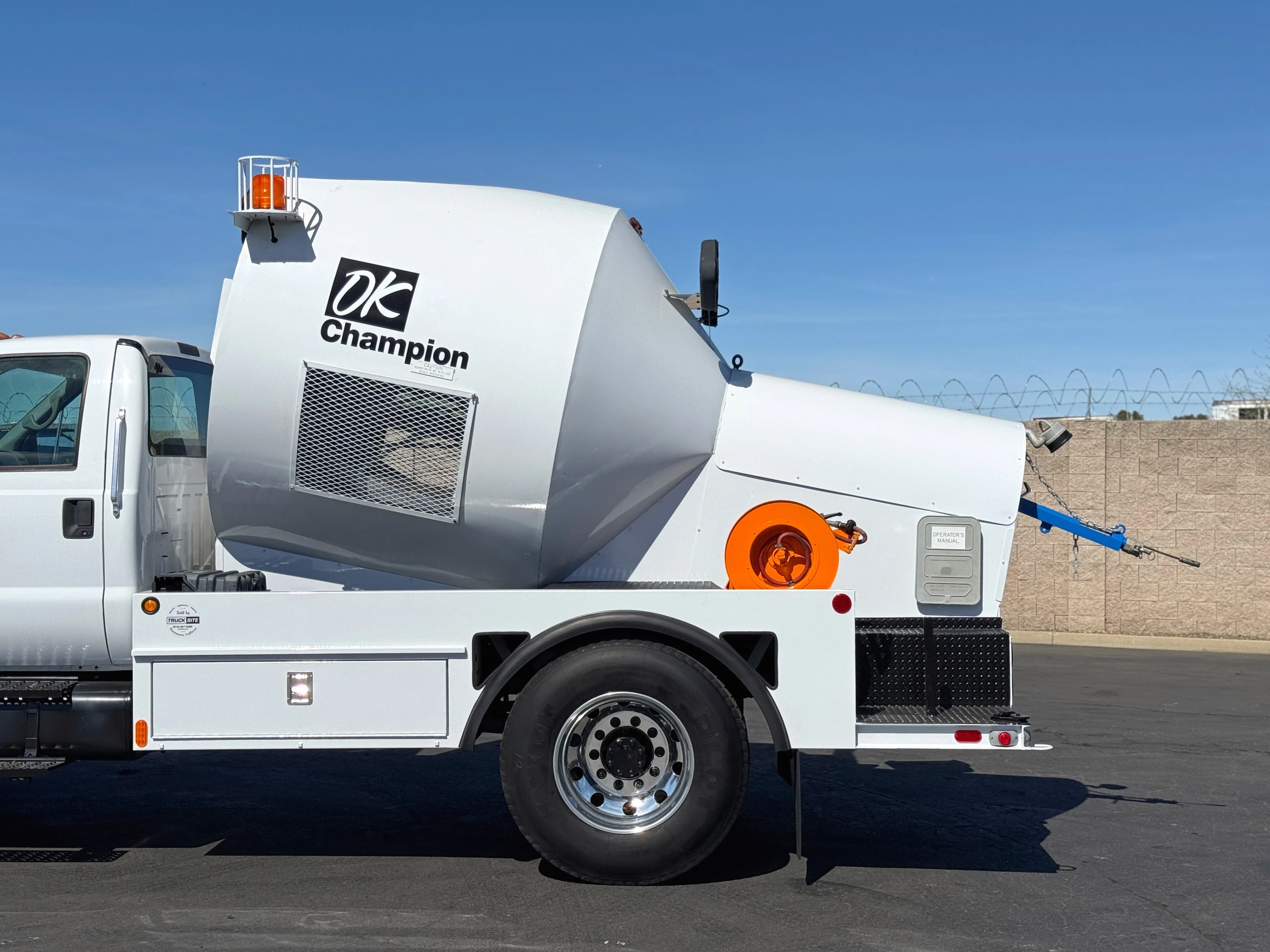 2008 Ford F650 OK Champion OKC S660 Power Rodder Truck