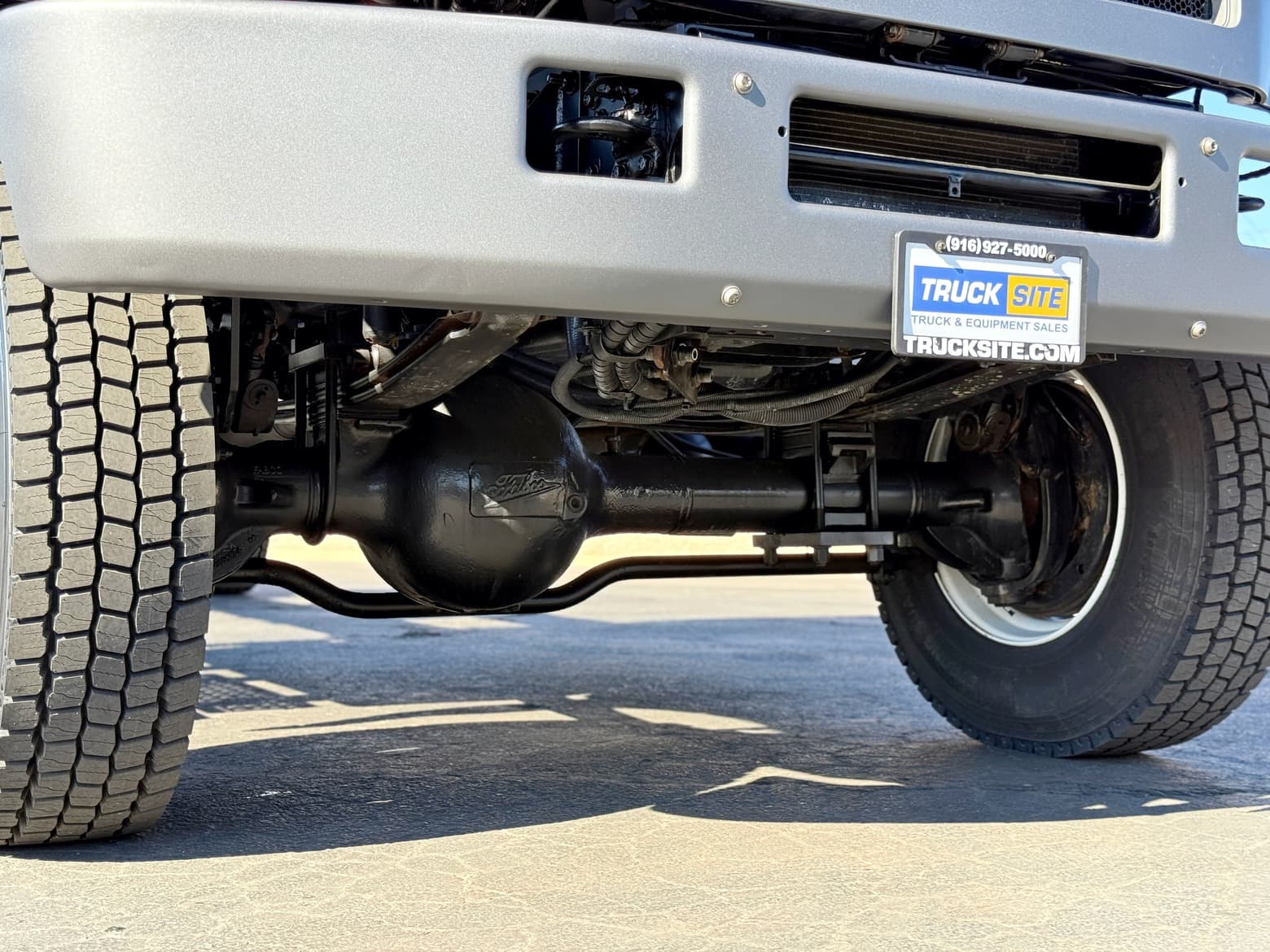 2007 Ford F750 Super Duty 4x4 Crew Cab Single Axle Cab & Chassis