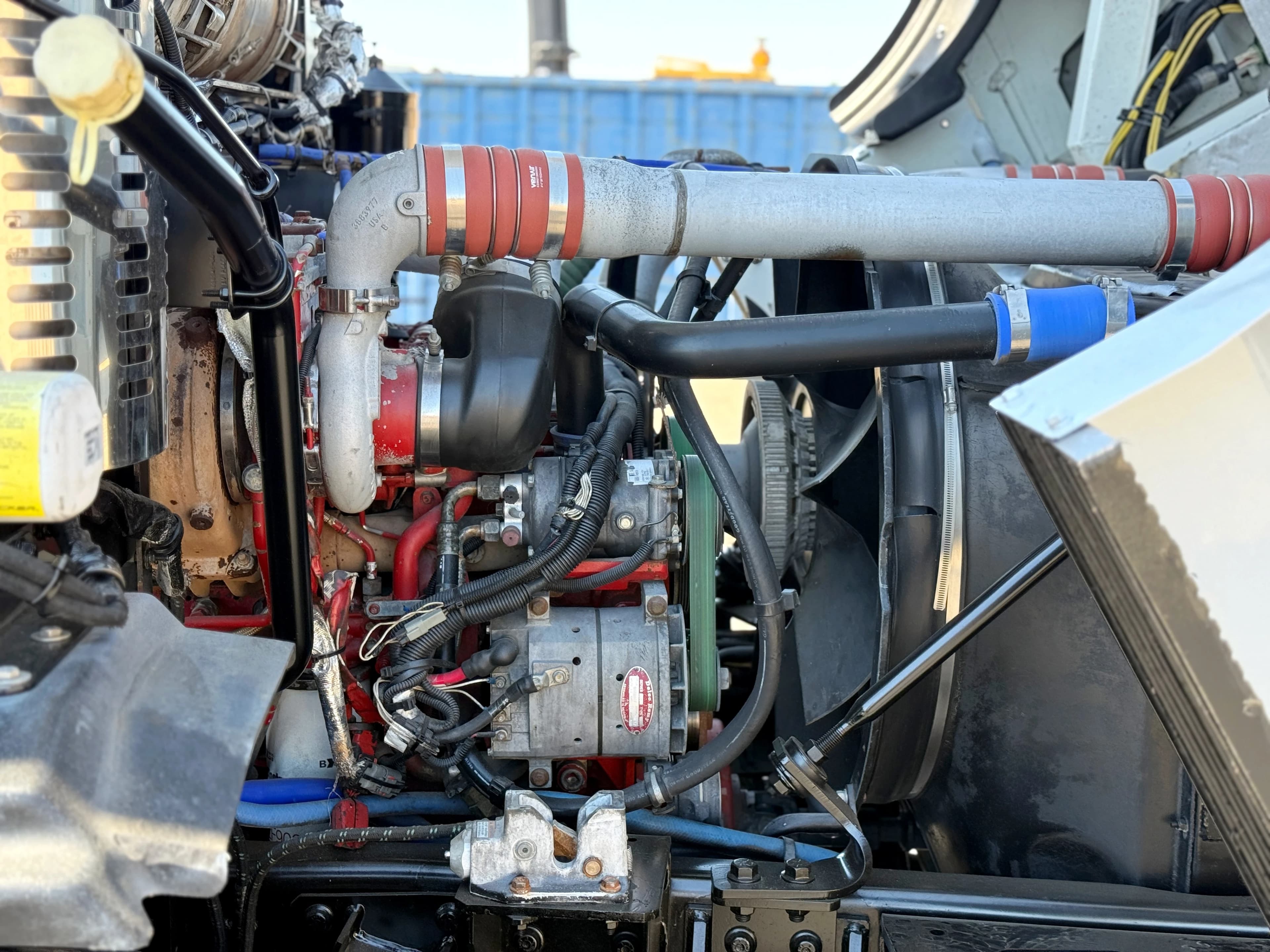 2011 Autocar Xpeditor 40 YD Amrep Front Load Garbage Truck