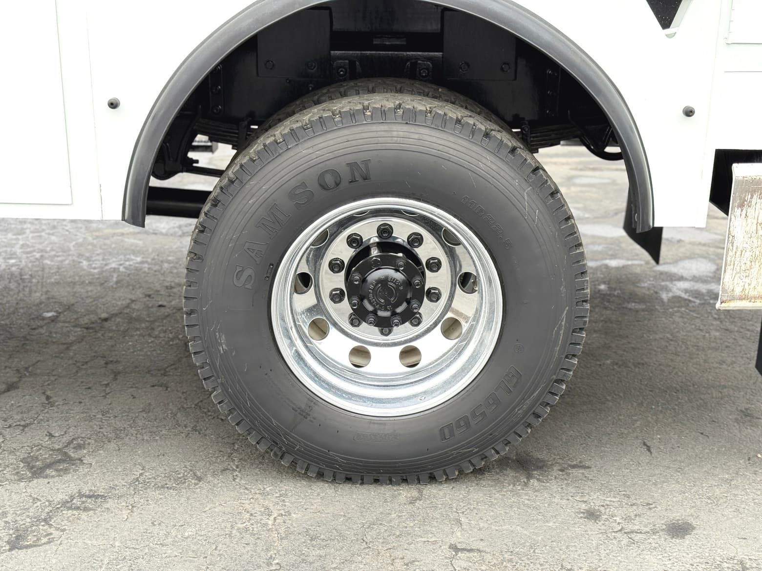 2005 International 4X4 7300 Altec AM855 Bucket Truck