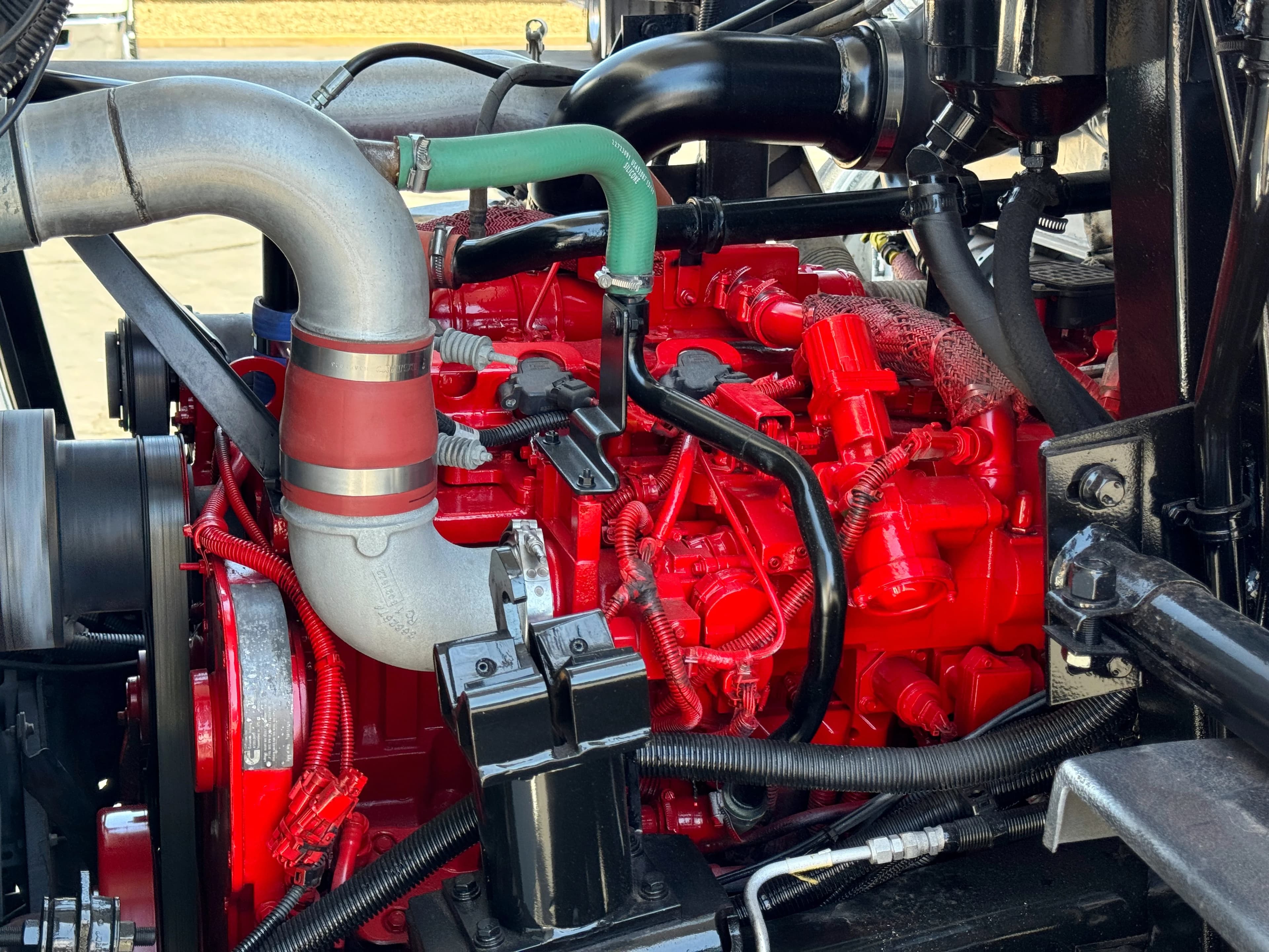 2017 Mack LR600 McNeilus CNG 40 YD Front Loader