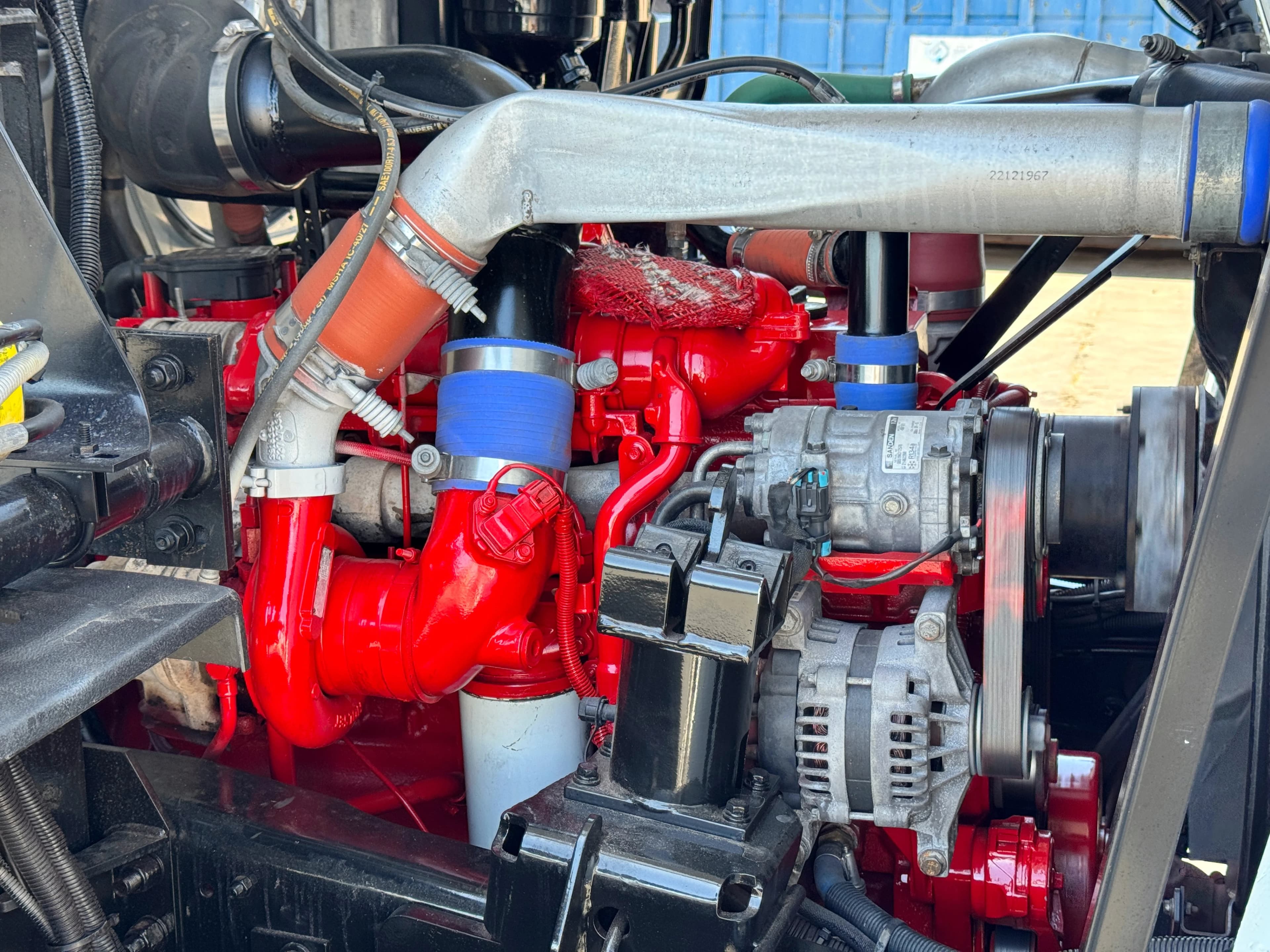 2017 Mack LR600 McNeilus CNG 40 YD Front Loader