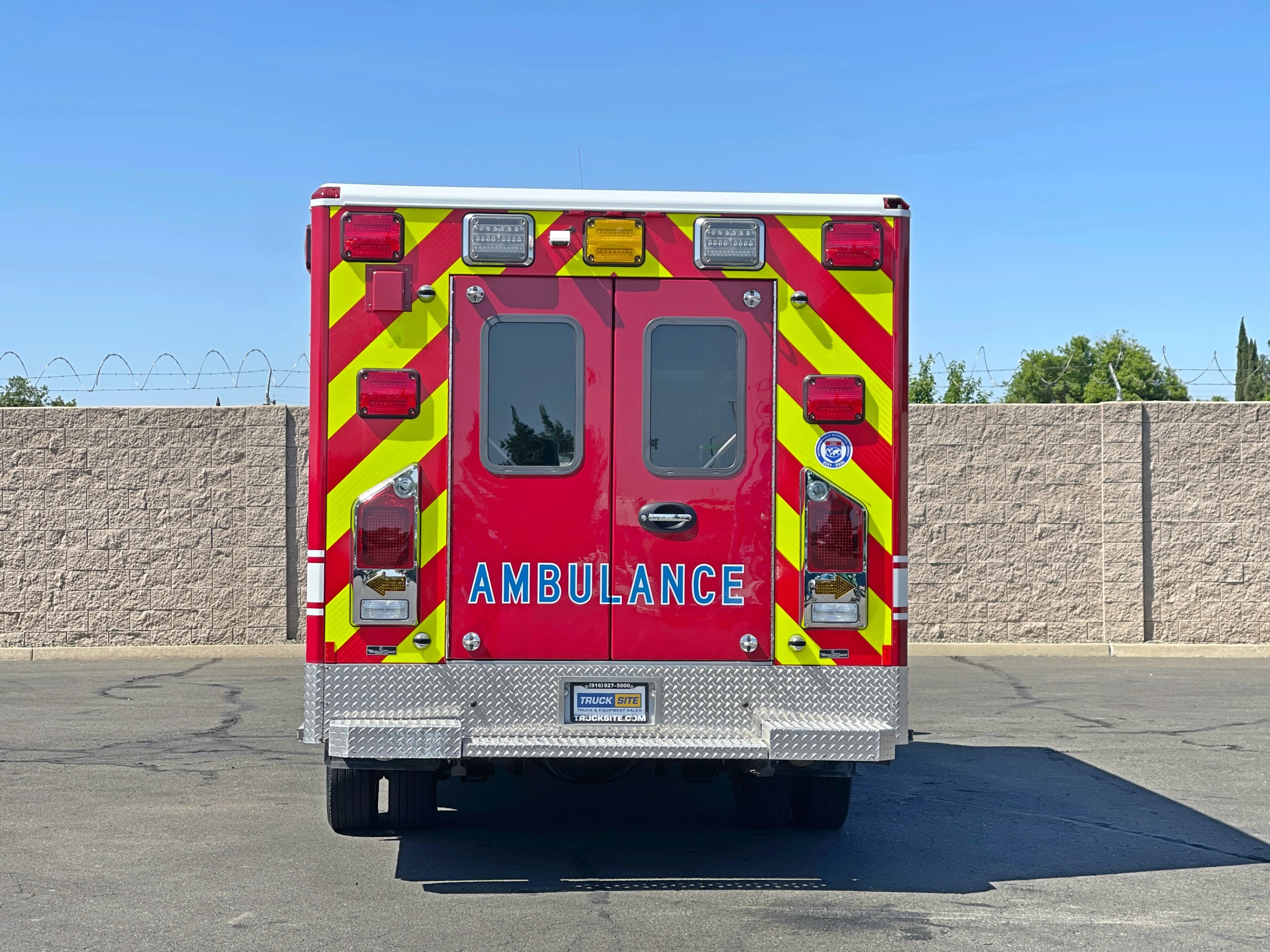 2013 Ford F450 4x4 Wheeled Coach Type I Ambulance