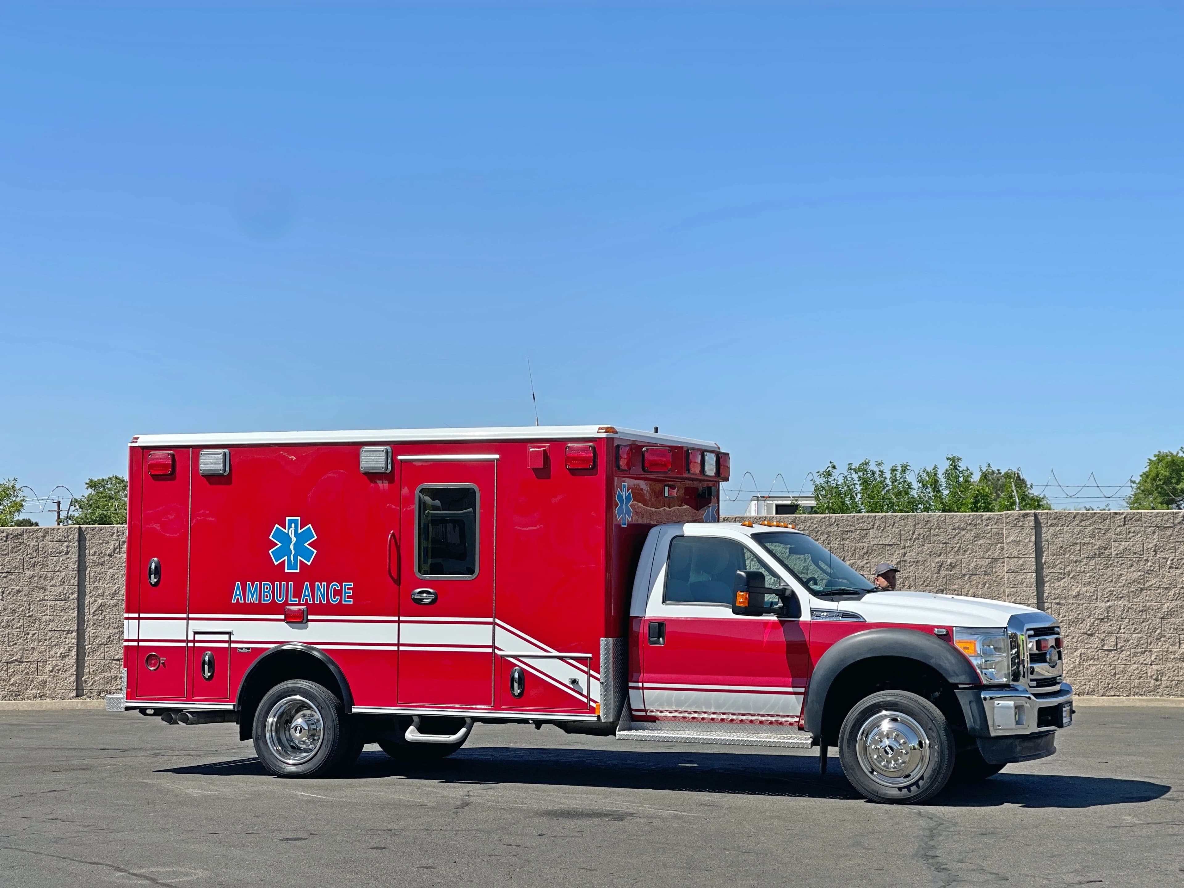 2013 Ford F450 4x4 Wheeled Coach Type I Ambulance
