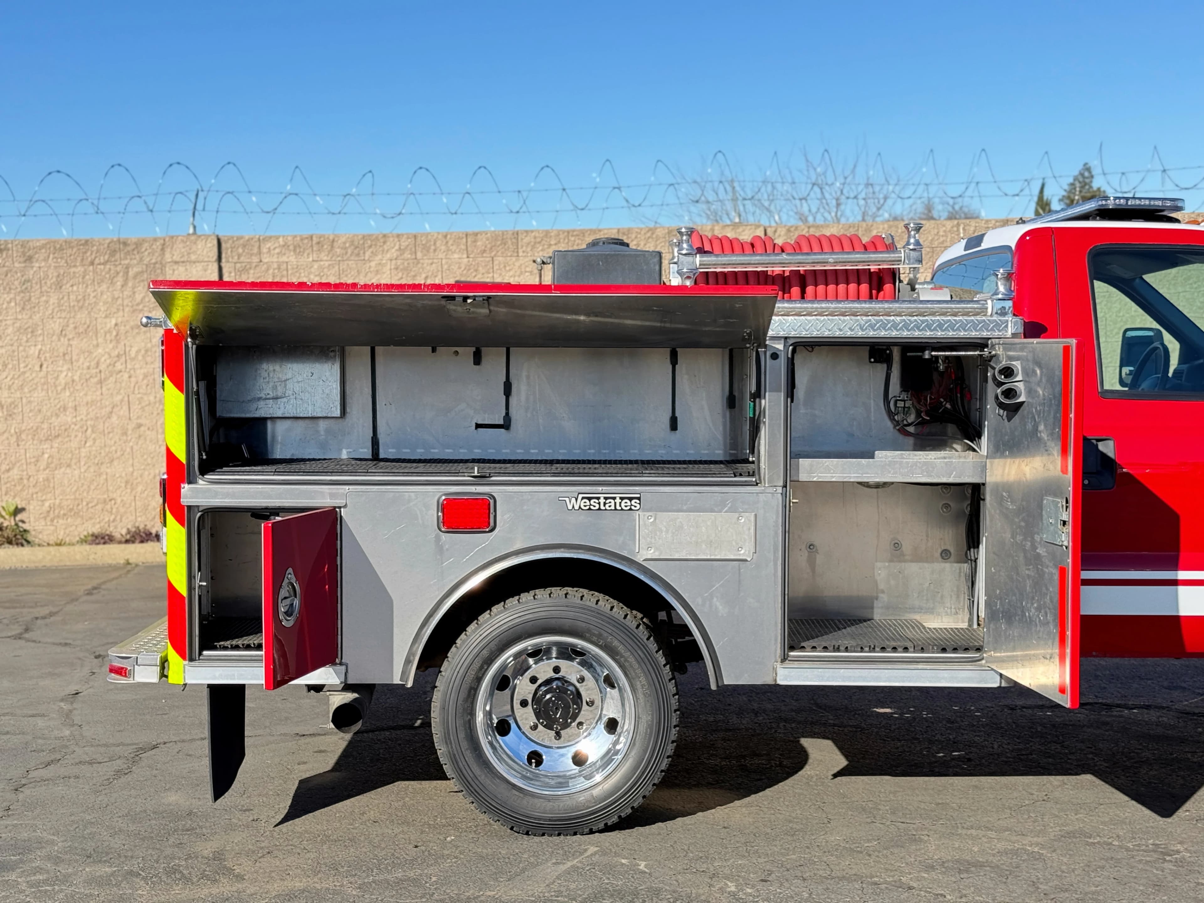 1999 Ford F550 4x4 Westates Brush Fire Truck