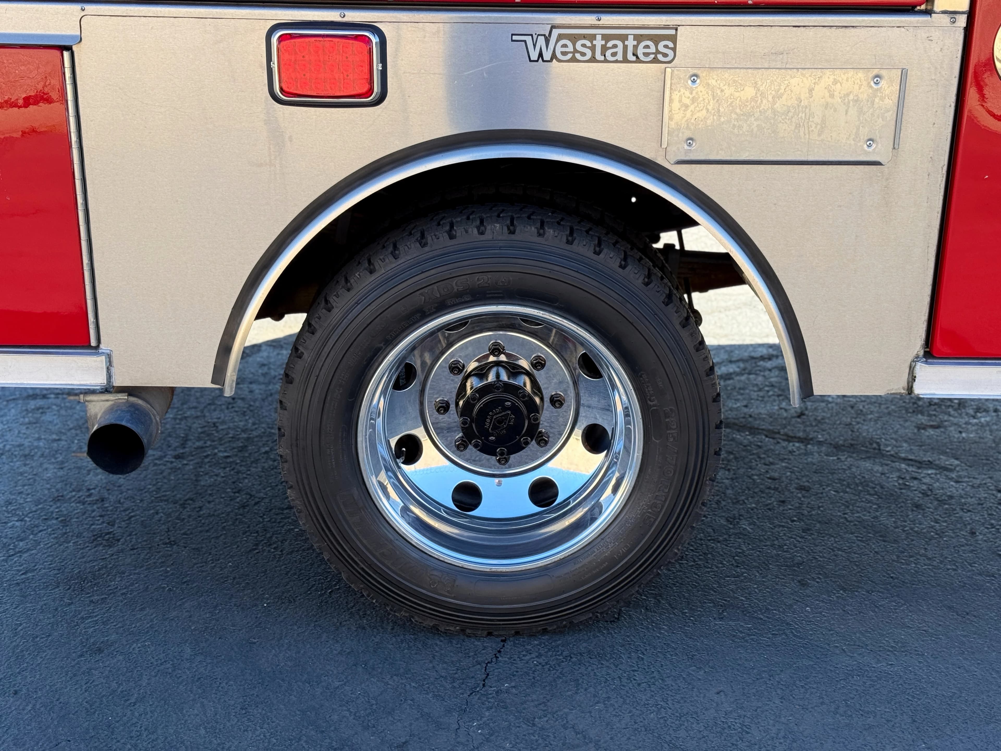 1999 Ford F550 4x4 Westates Brush Fire Truck