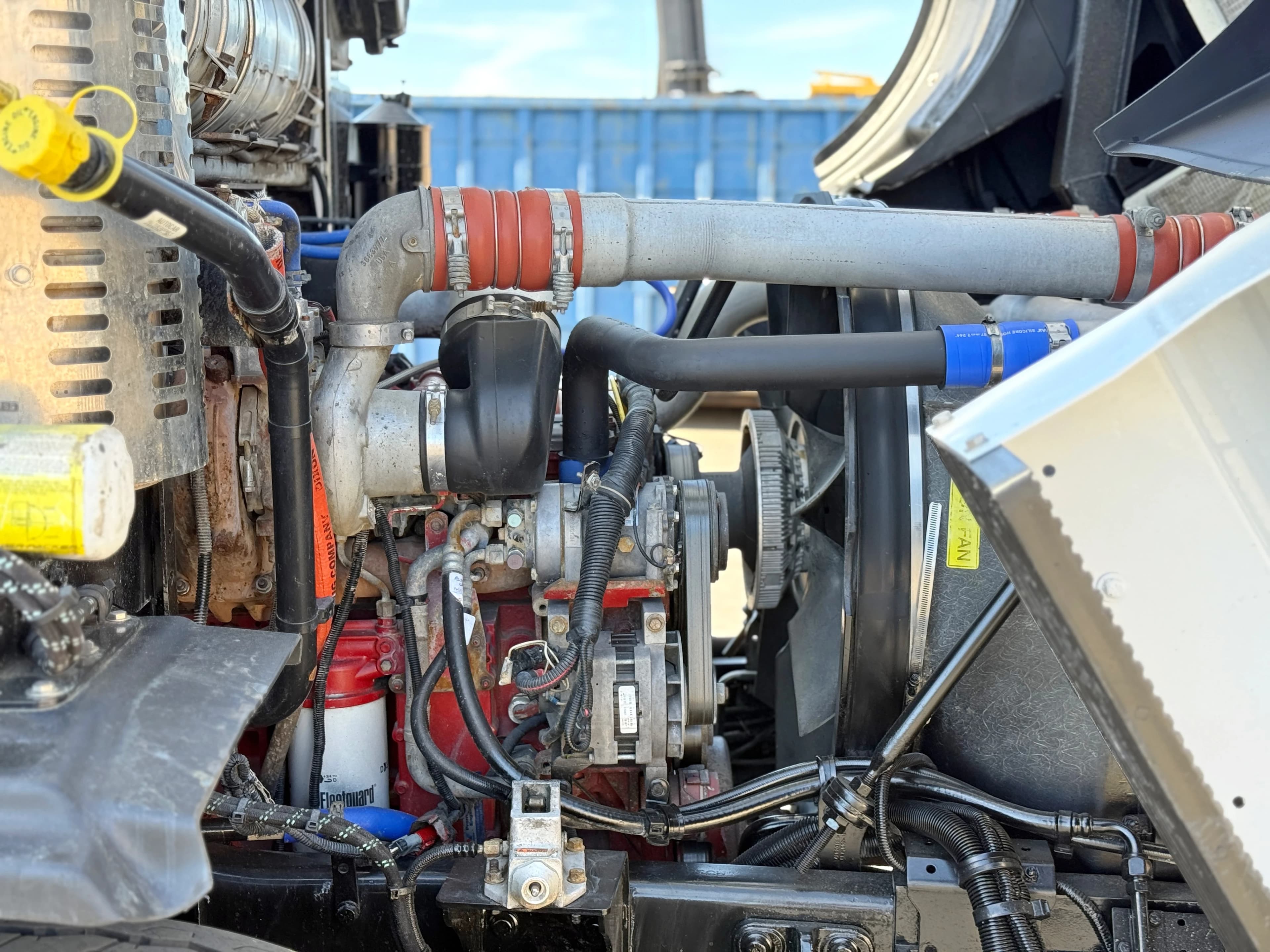 2016 Autocar New Way Mammoth 40 YD Front Load Garbage Truck