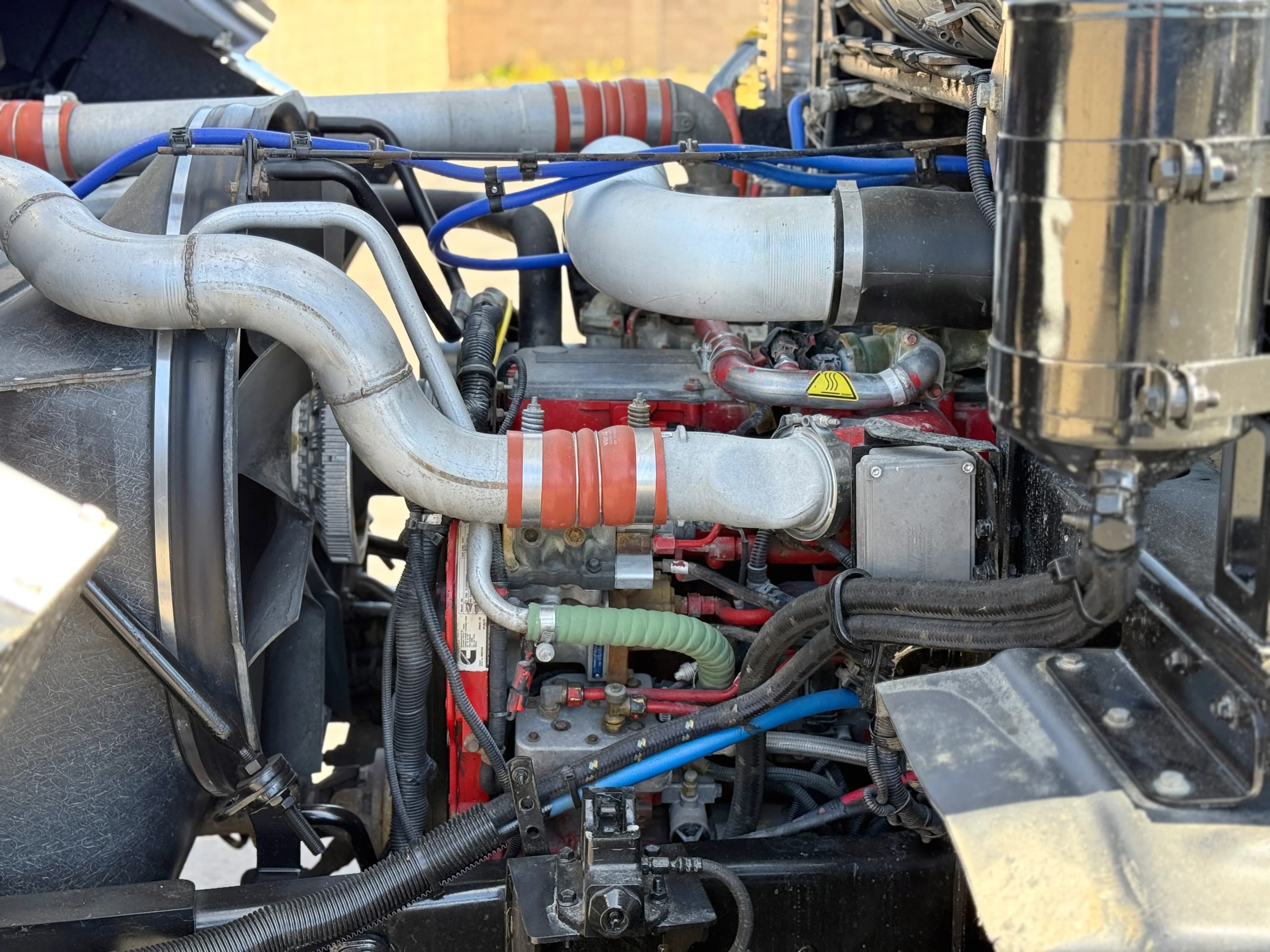 2016 Autocar New Way Mammoth 40 YD Front Load Garbage Truck