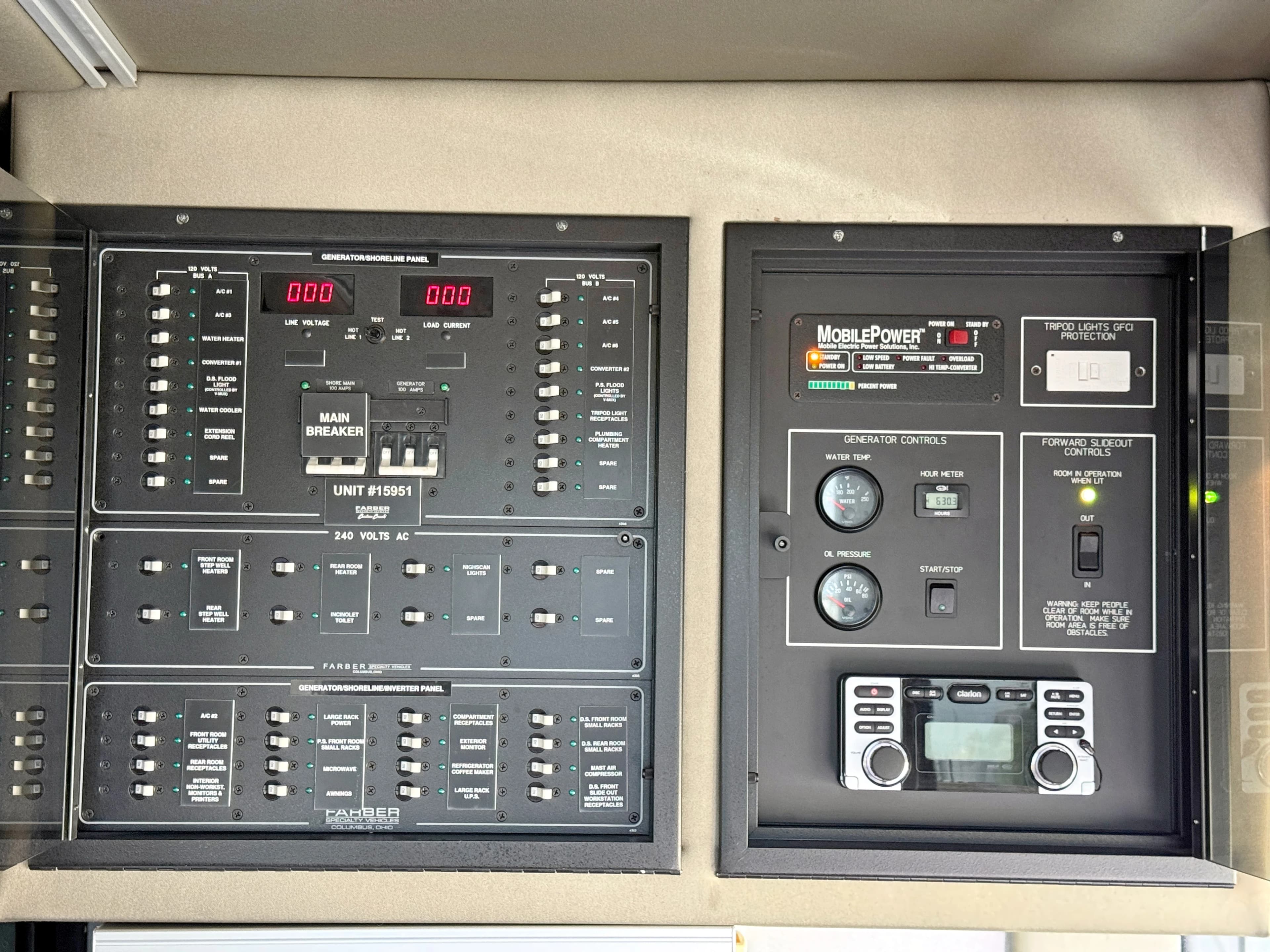 2011 Prevost H3-45 VIP Mobile Communications Unit