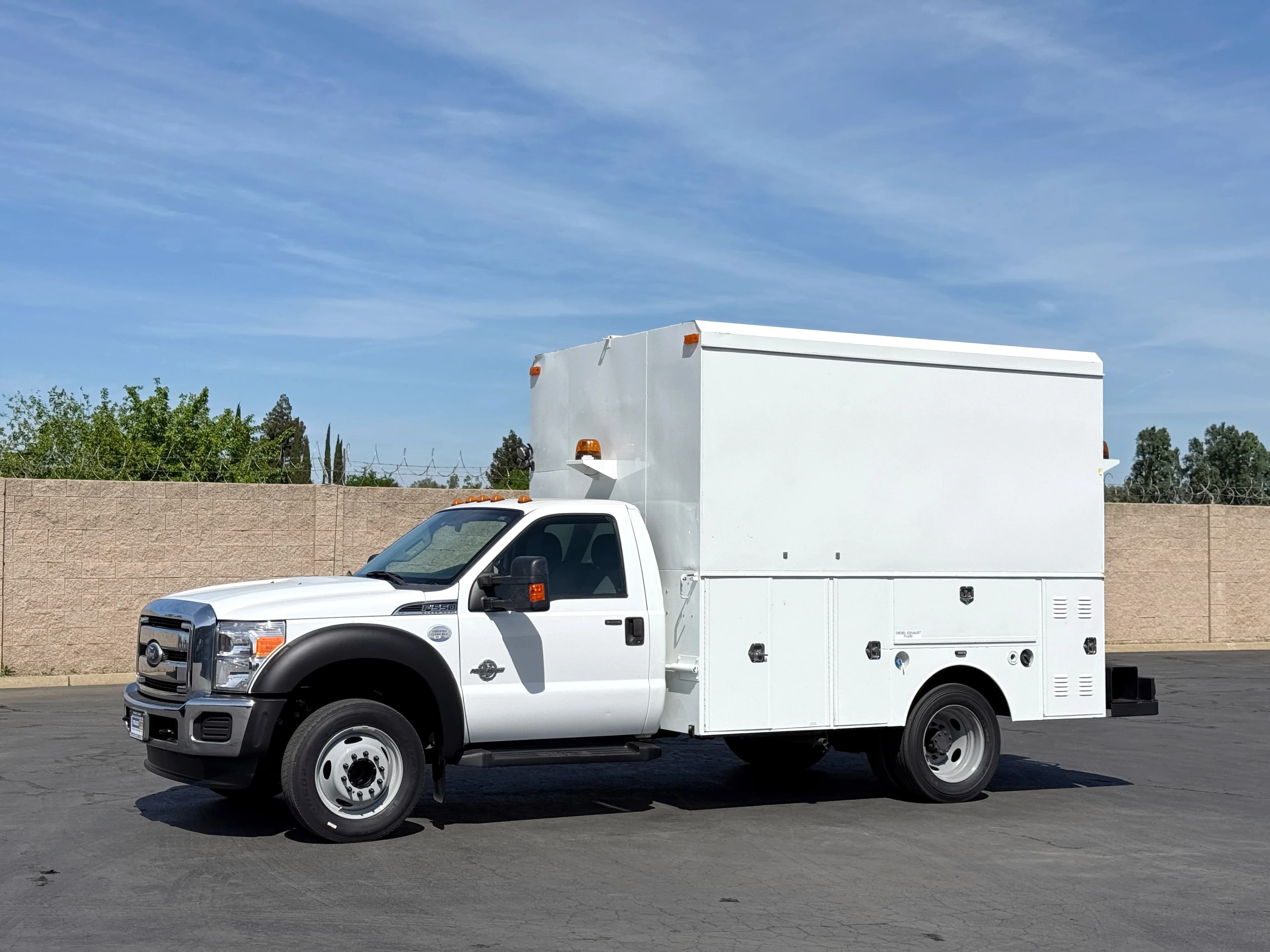 2011 Ford F550 Phenix Hi-Top Utility Truck