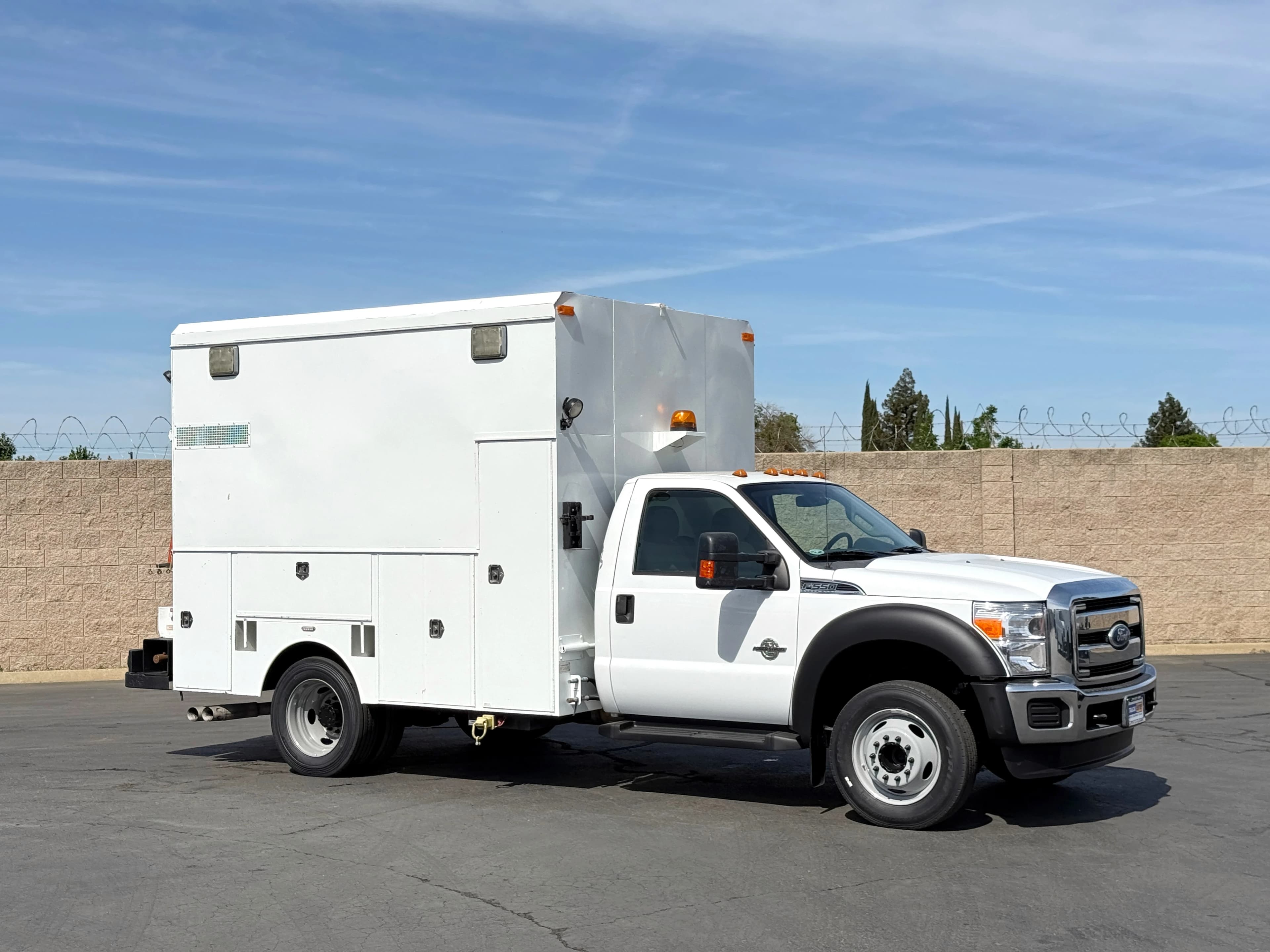 2011 Ford F550 Phenix Hi-Top Utility Truck