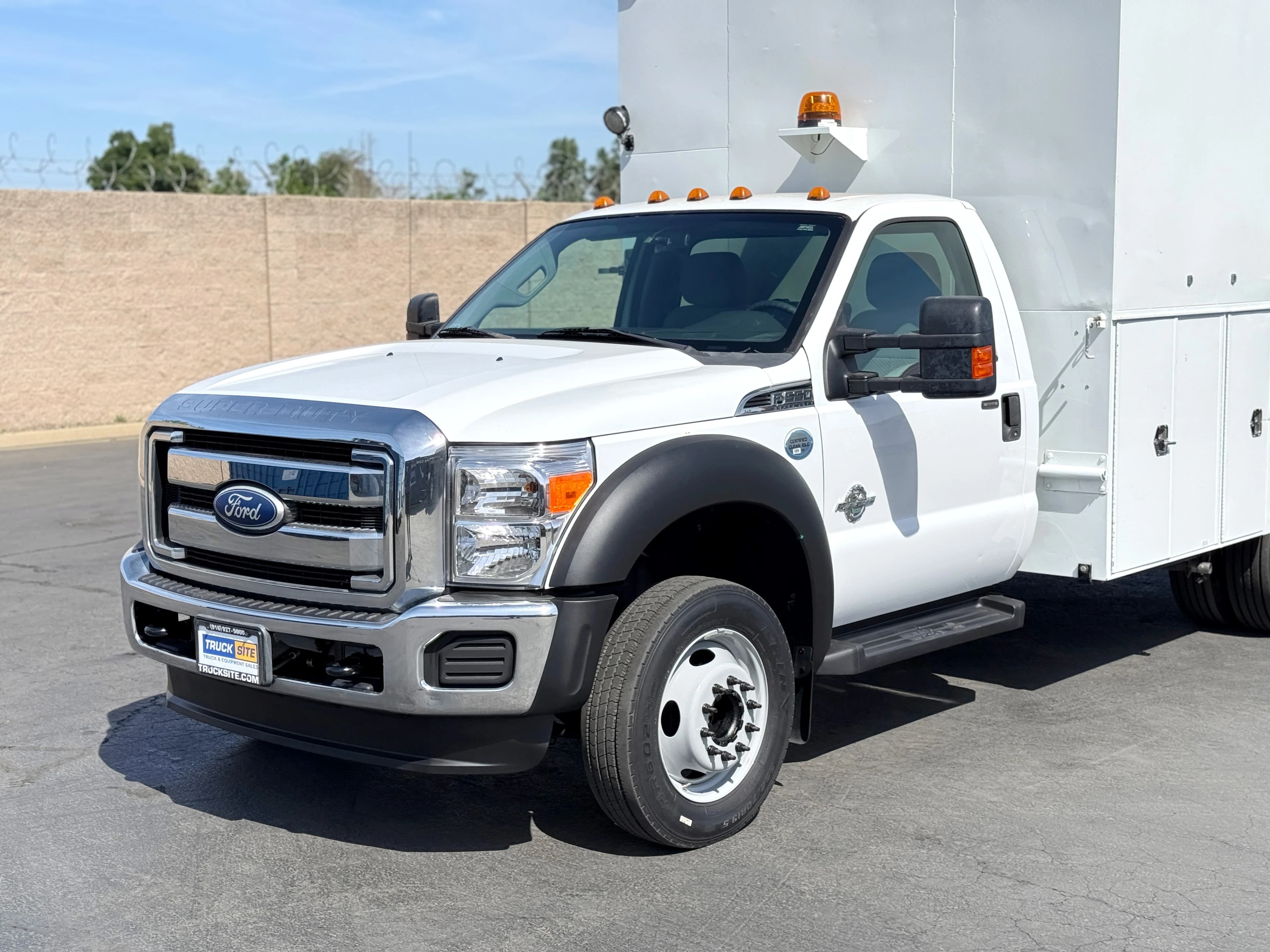 2011 Ford F550 Phenix Hi-Top Utility Truck