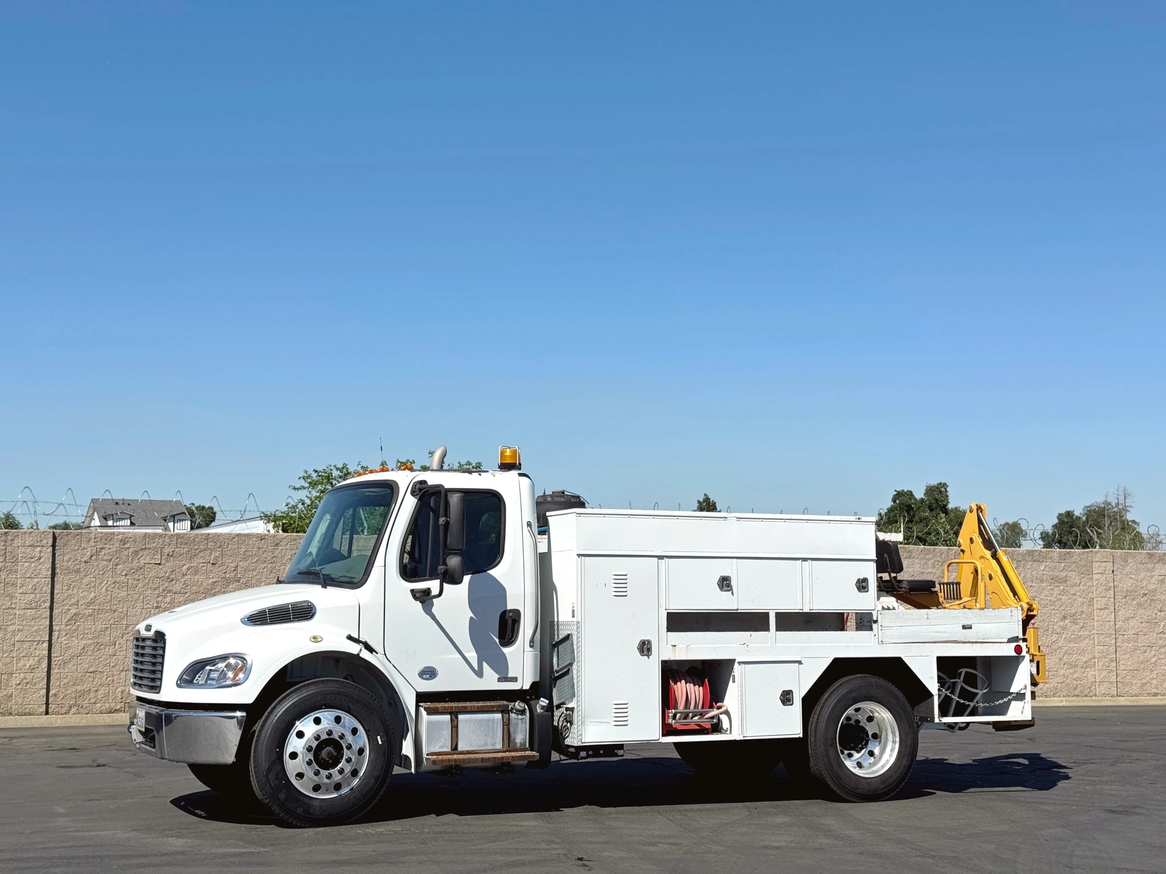 2012 Freightliner M2 Bradco Backhoe Service Truck