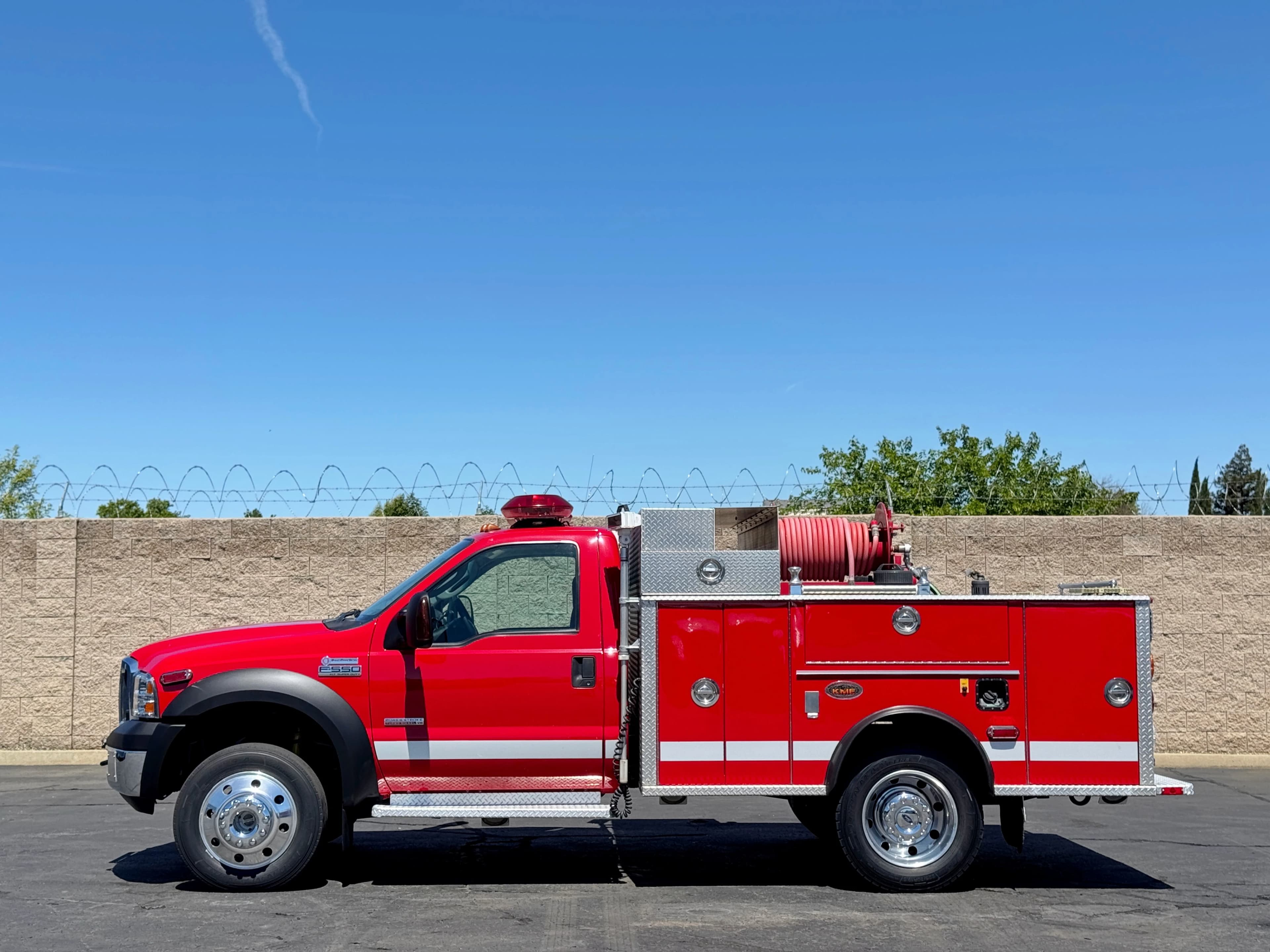 2007 Ford F550 4x4 KME Type 6 Brush Truck