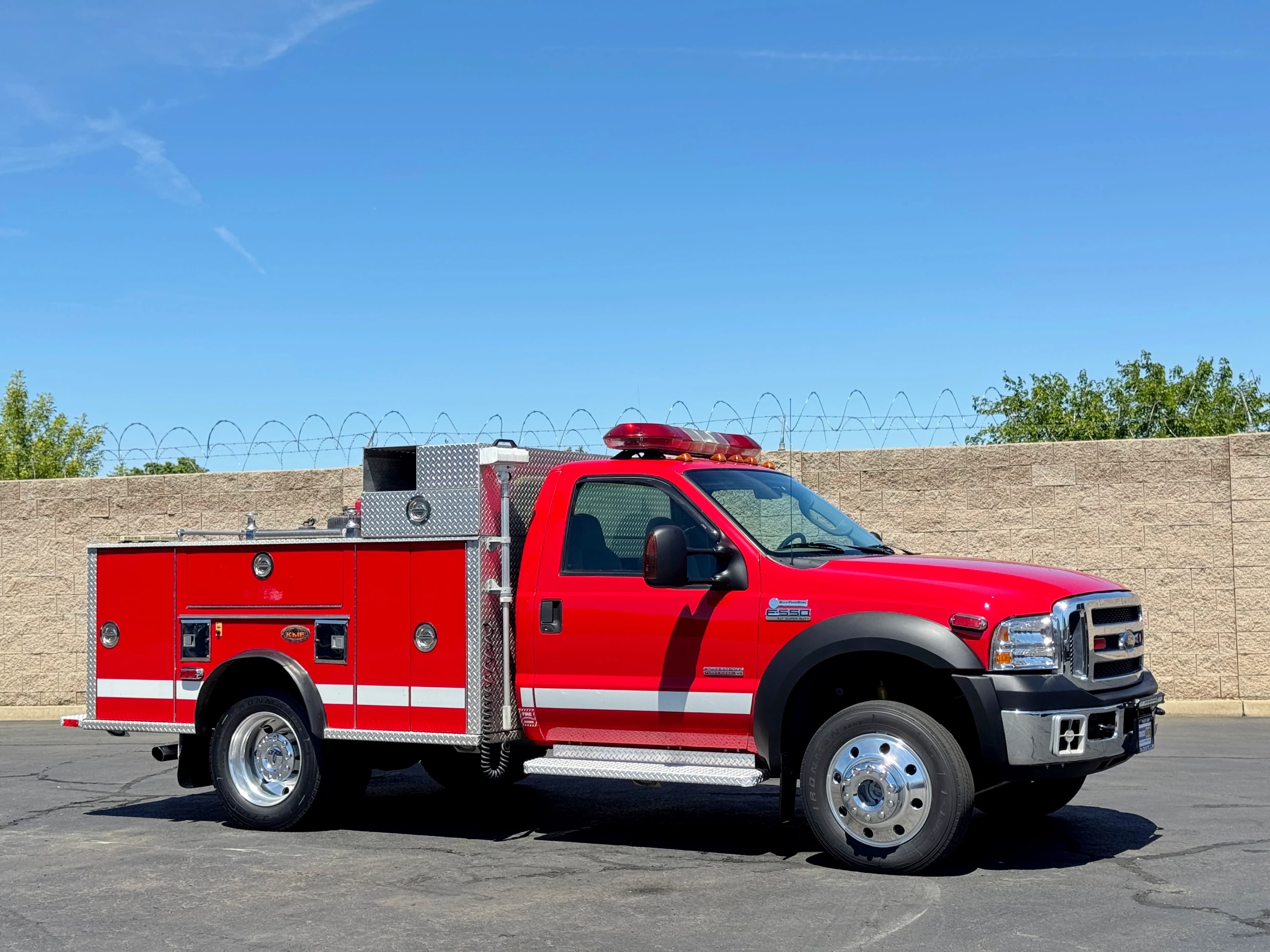 2007 Ford F550 4x4 KME Type 6 Brush Truck
