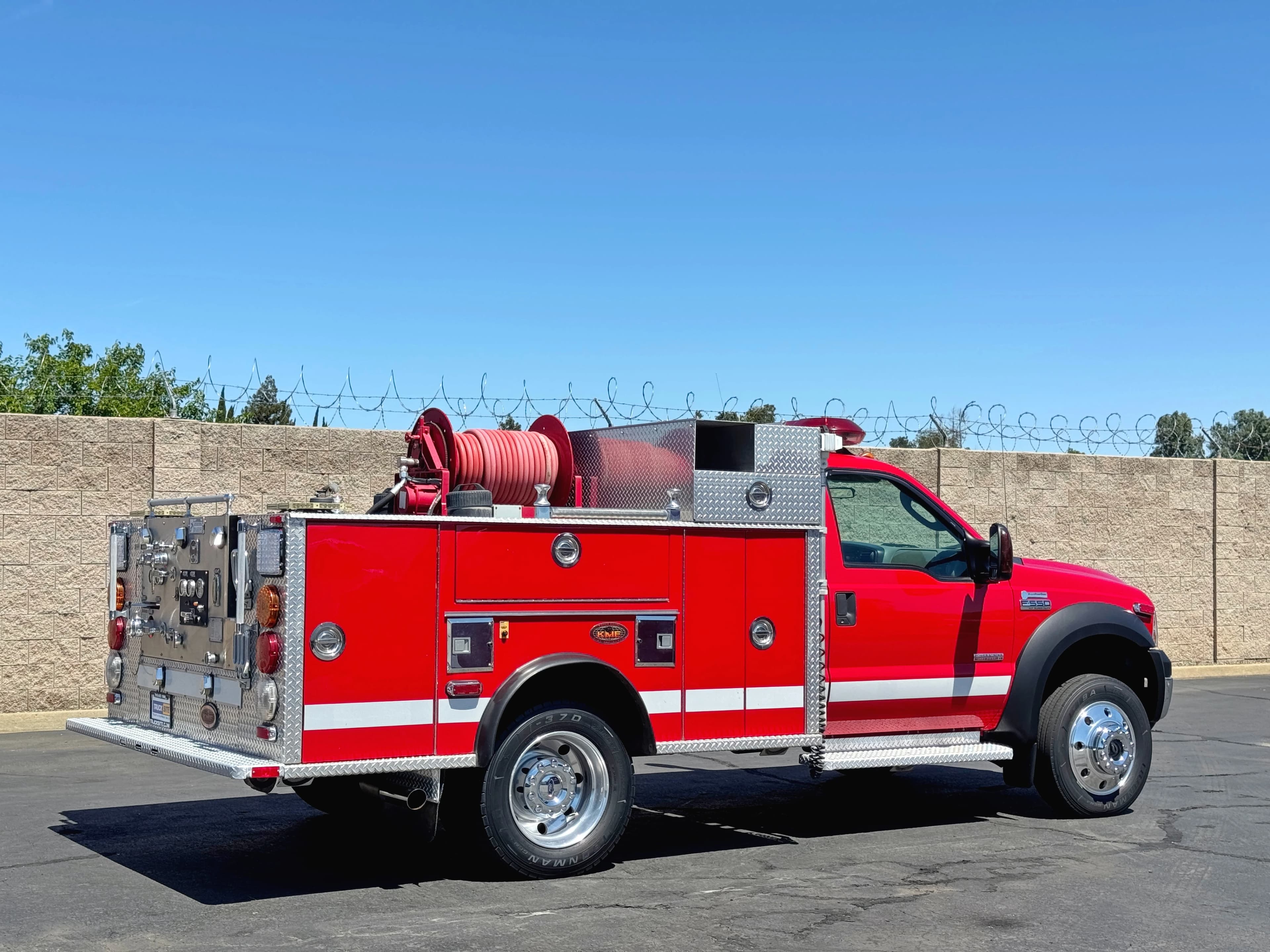 2007 Ford F550 4x4 KME Type 6 Brush Truck