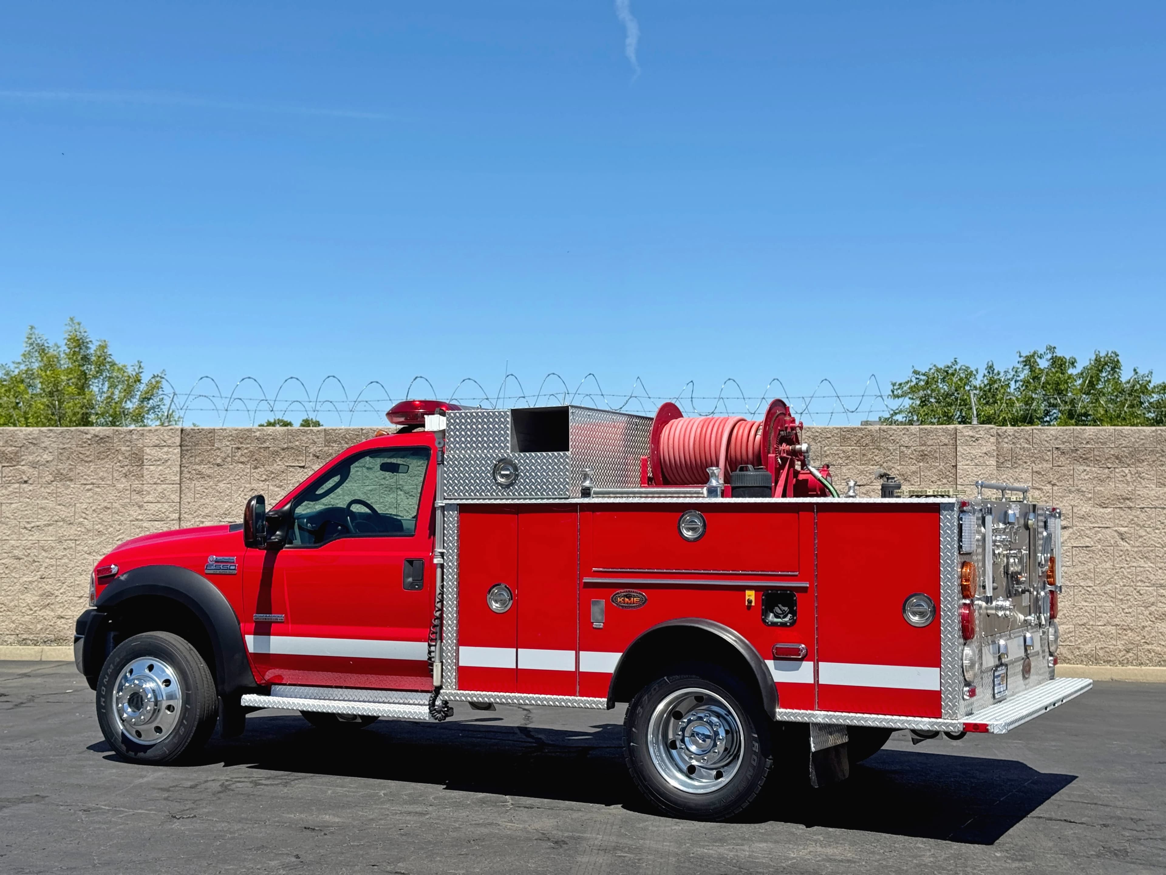2007 Ford F550 4x4 KME Type 6 Brush Truck