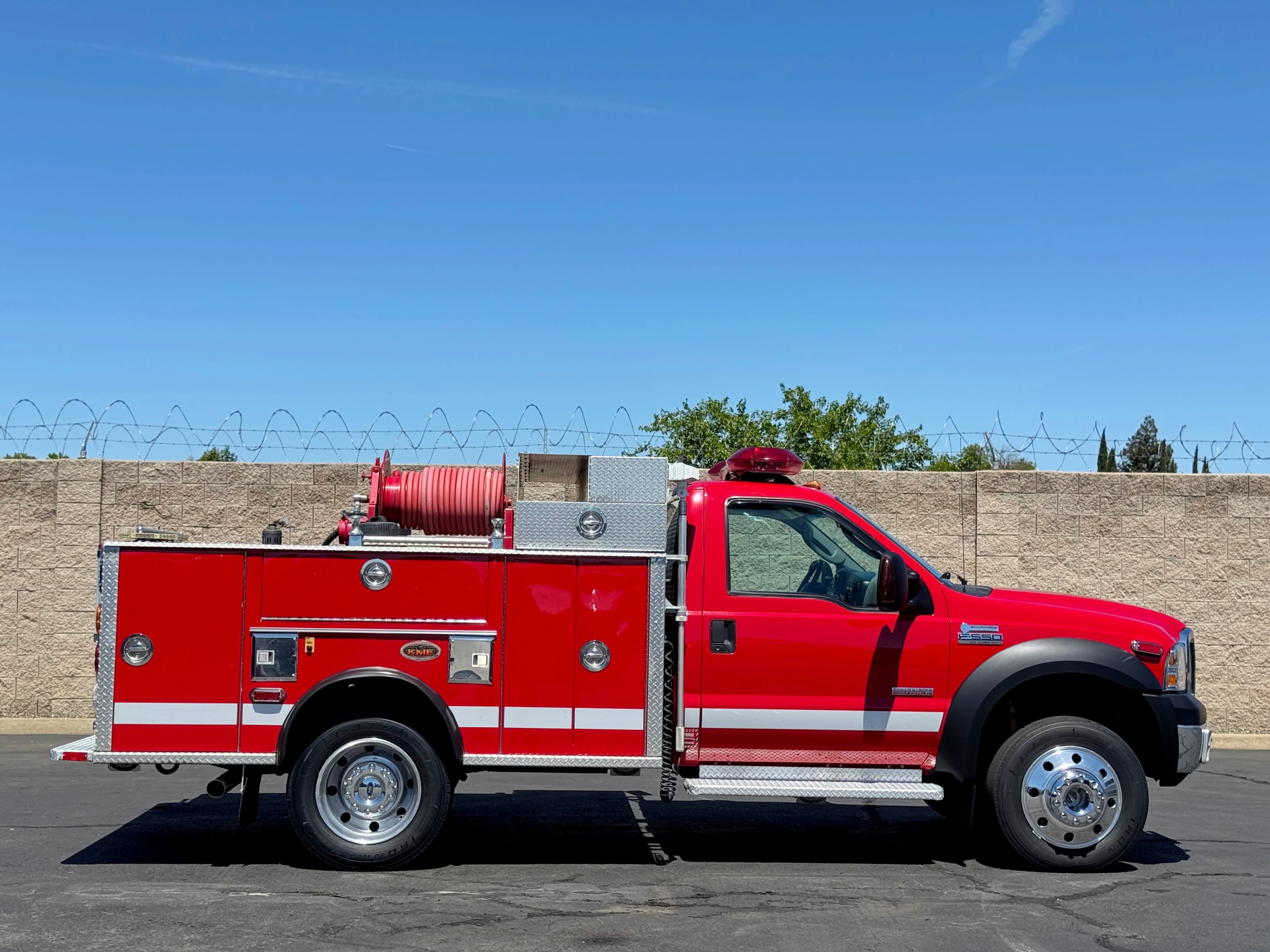 2007 Ford F550 4x4 KME Type 6 Brush Truck